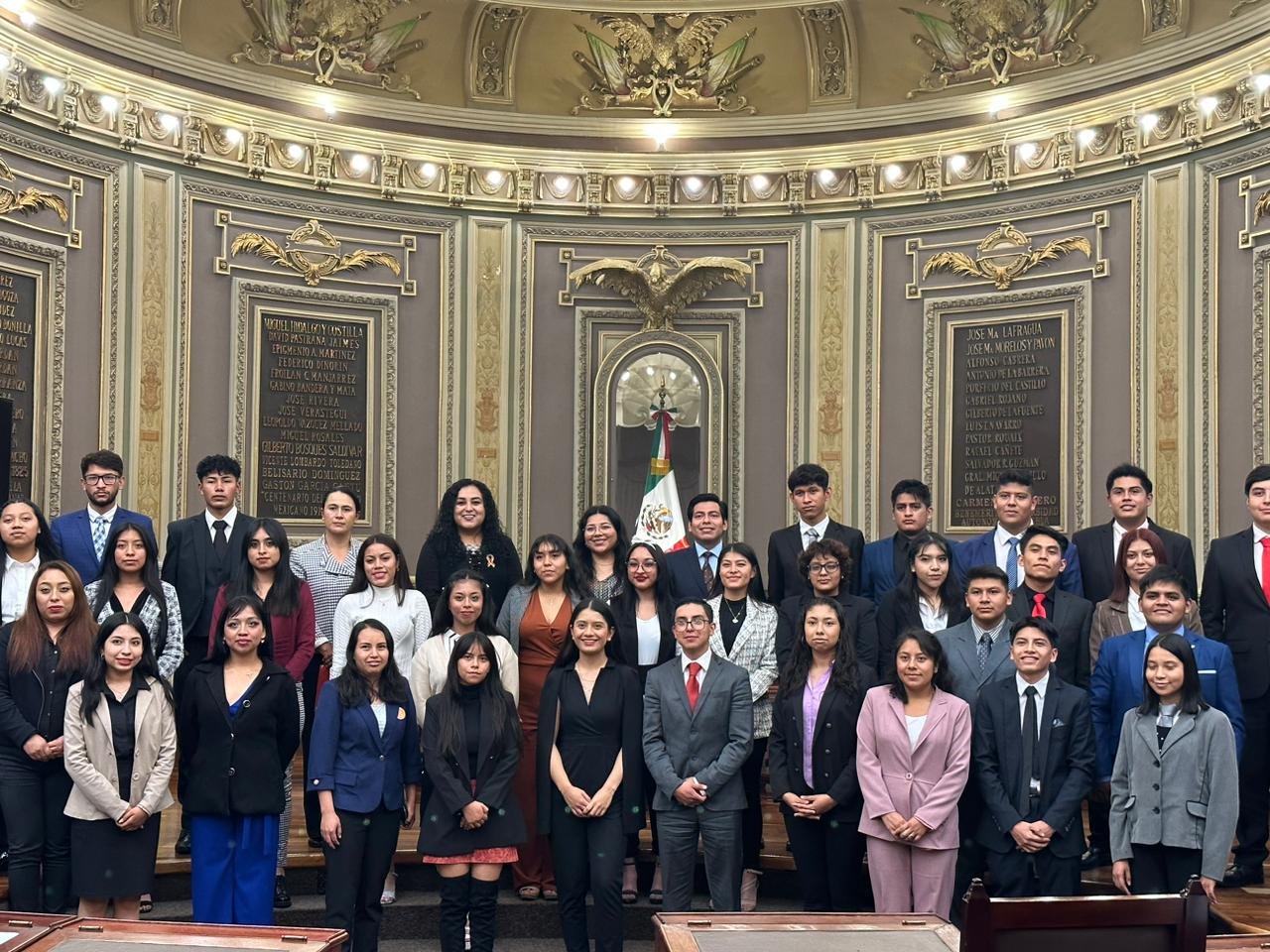 Visita al Congreso del Estado de Puebla